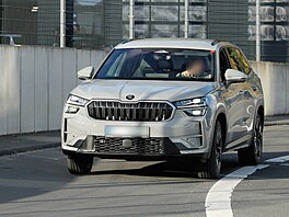 Prototyp �kody Kodiaq RS druhé generace p�i testech