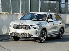 Prototyp �kody Kodiaq RS druhé generace p�i testech