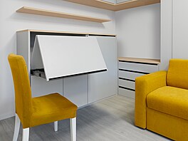 Výsuvný rozkládací st�l �e�í p�íle�itostné stolování.