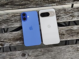 Apple iPhone 16 a Google Pixel 9