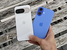 Apple iPhone 16 a Google Pixel 9