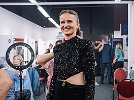 Barbora Krej�íková v zákulisí StarDance XIII (26. �íjna 2024)