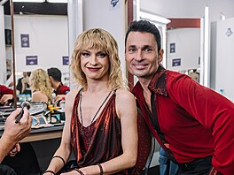 Lenka Nora Návorková a Ji�í Je�ek v zákulisí StarDance XIII (26. �íjna 2024)