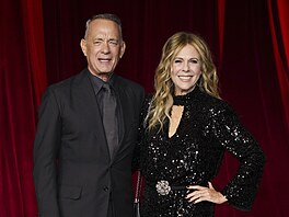Tom Hanks a Rita Wilsonová na Academy Museum Gala v Los Angeles (19. �íjna 2024)