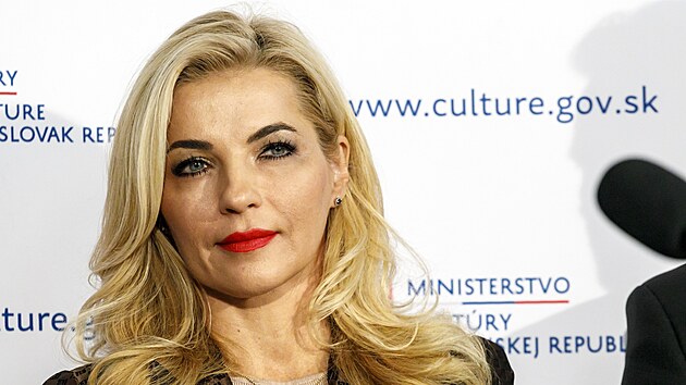 Slovensk ministryn kultury Martina imkoviov (17. z 2024)