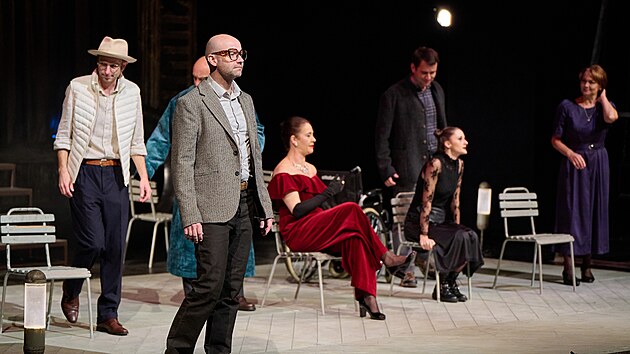 Zkouka inscenace Racek od Antona Pavlovie echova v Mstskm divadle Zln (jen 2024)