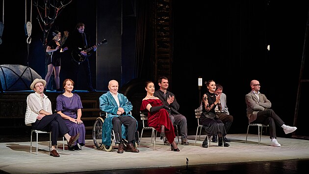 Zkouka inscenace Racek od Antona Pavlovie echova v Mstskm divadle Zln (jen 2024)