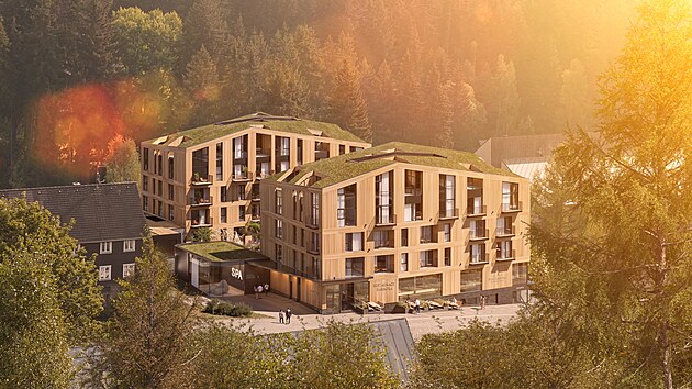 Resort Svat Barbora bude nabzet 120 apartmn, kter budou uren k pronjmu. (20. jna 2024)