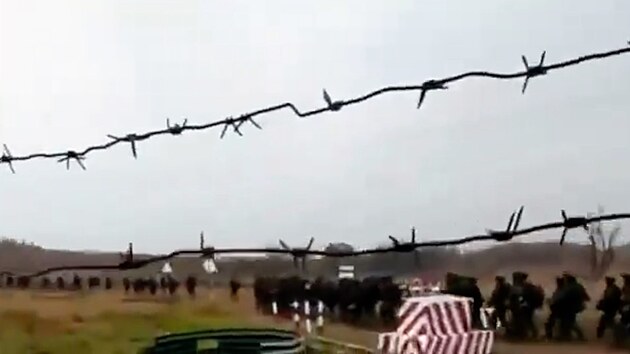 Prvn� severokorejsk� jednotky, kter� pro�ly v�cvikem v Rusku, se dostaly do Kursk� oblasti.