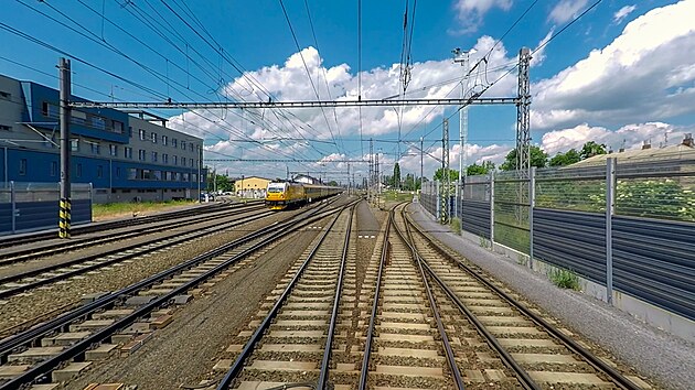 V�jezd ze stanice Olomouc hl. n.