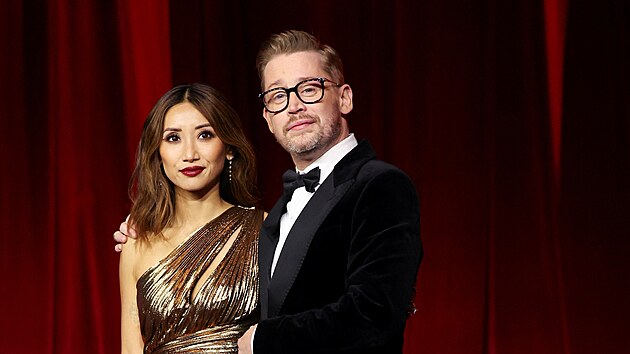 Brenda Songov� a Macaulay Culkin na Academy Museum Gala v Los Angeles (19. ��jna 2024)