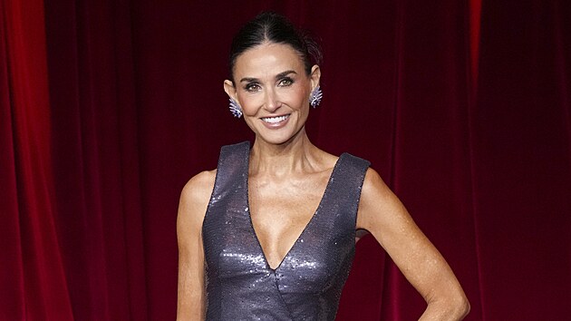 Demi Moore na Academy Museum Gala v Los Angeles (19. ��jna 2024)