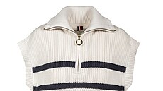 Vestika Tommy Hilfiger s pruhy je skuten nadasový kousek, cena 1431 K