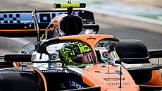 Lando Norris v kvalifikaci Velké ceny USA.