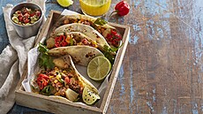 Tacos s trhan�m kr�t�m masem