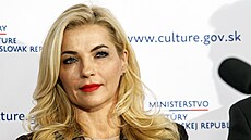 Slovenská ministryn kultury Martina imkoviová (17. záí 2024)
