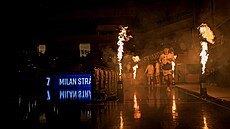 Hrá�i Basketu Brno nastupují k zápasu s NH Ostrava.