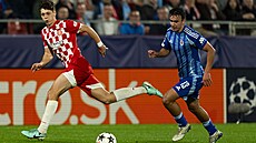 Reprezenta�ní stoper Ladislav Krej�í v dresu Girony b�hem utkání se Slovanem...