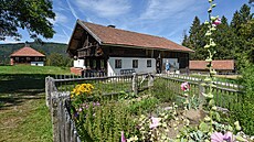 Skanzen Freilichtmuseum Finsterau, kde najdete p�vodní venkovské stavby...