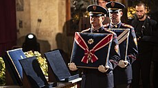 Projev ke státnímu svátku 28. íjna pednáí ve Vladislavském sále Praského...