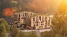Resort Svatá Barbora bude nabízet 120 apartmán, které budou urené k pronájmu....