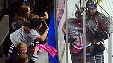 Dttí fanouci se radují z gólu Karlových Var.