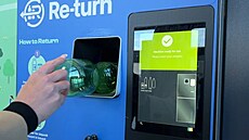Zálohovací automat spole�nosti Re-turn v irském Dublinu (24. �íjna 2024)