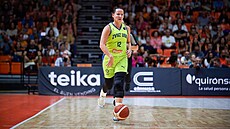 Basketbalistka USK Praha Tereza Vyoralová