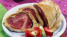 Uzené v chlebovém t�st�