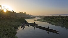 Národní park Chitwan v regionu Terai je sou�ástí d�dictví UNESCO.