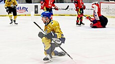 Kladno, 25.10. 2024, Rytí�i Kladno - Dynamo Pardubice, hokejová extraliga....