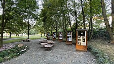 Boskovický park te� zdobí venkovní galerie a místo k setkávání. O jeho podob�...