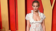 Pímo ukázkový model ve stylu regencycore pedvedla na letoní oscarové...