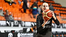 Emma echová ze abin Brno se chystá na zápas.