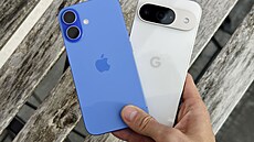 Apple iPhone 16 a Google Pixel 9