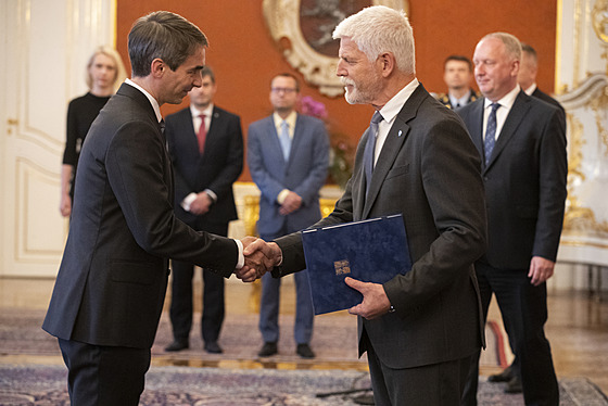 Prezident Petr Pavel jmenoval Jakuba Seidlera do rady ČNB. Praha, 30. října...