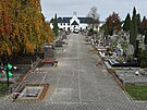 Zaala obnova aleje na pten stezce chebskho hbitova. (25. jna 2024)
