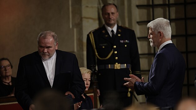 Prezident Petr Pavel propjil d Tome Garrigua Masaryka 4. tdy za...