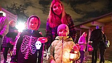 Výstava dýní inspirovaná mexickými oslavami Día de los Muertos v botanické...