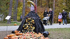 Výstava dýní inspirovaná mexickými oslavami Día de los Muertos v botanické...