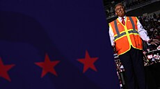 Donald Trump b�hem kampan� ve Wisconsinu (30. �íjna 2024)