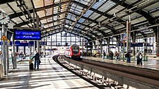 Berlínská elezniní stanice.