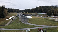 Biatlonový areál v Lenzerheide se chystá na mistrovství svta