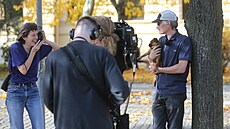 Podzimní pohodu si v Jihlav� u�ívají stovky náv�t�vník� festivalu dokument�. K...