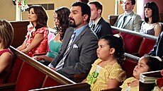 Ze seriálu Zoufalé manželky, zleva: Eva Longoria, Marie Caldare, Ricardo...
