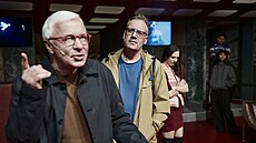 Vladimír Bene� a David Matásek v p�edstavení 100 song�