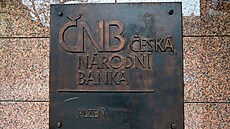 Poslední den provozu pokladen na plze�ském pracovi�ti �eské národní banky v...