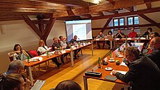 Zastupitelé Kyn�perku nad Oh�í rozhodovali o výstavb� v�trných elektráren. (30....