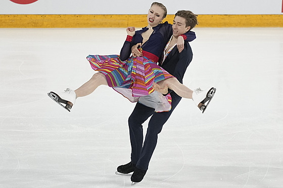 Krasobrusla�i Kate�ina a Daniel Mrázkovi na Grand Prix ve Francii.