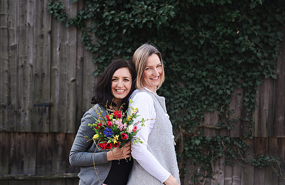 Elika Stofferová a Andrea Pajgrt Bartoová (5. listopadu 2024)